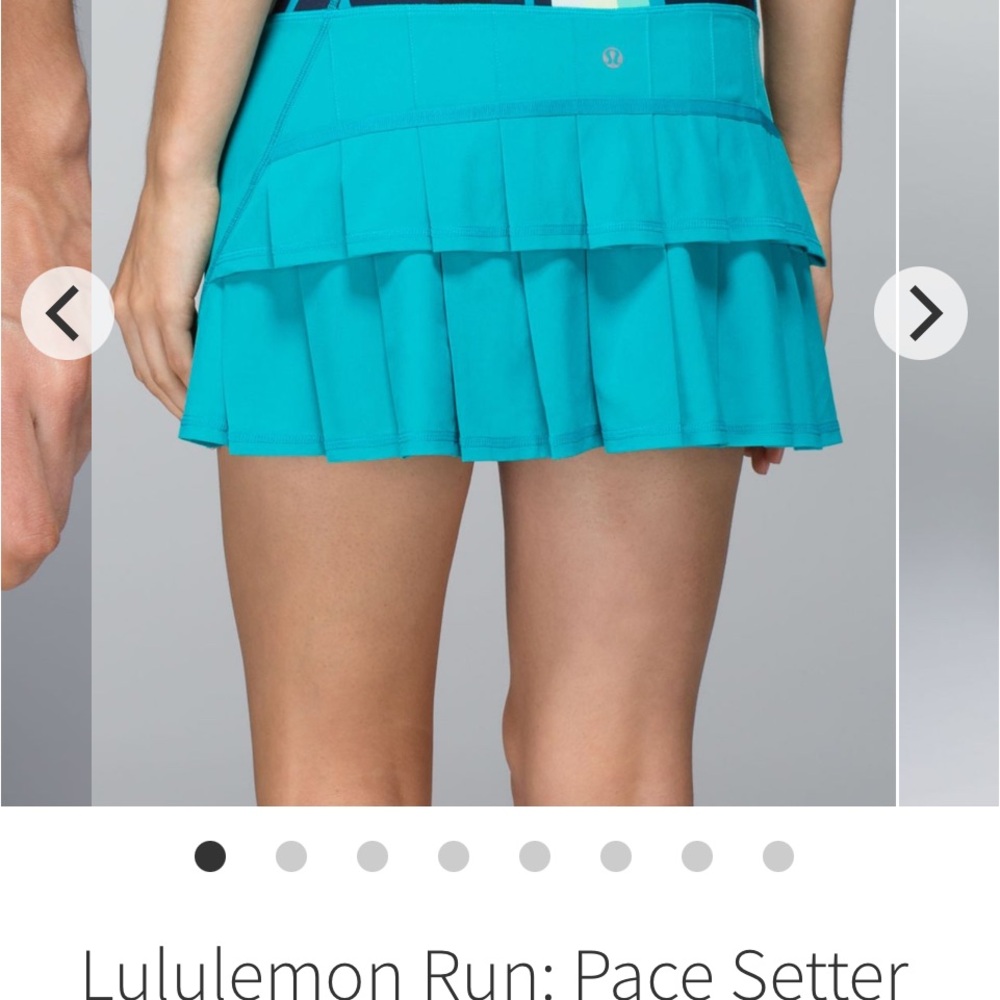 Lululemon Athletica Surge/surge mulit pace setter skirt